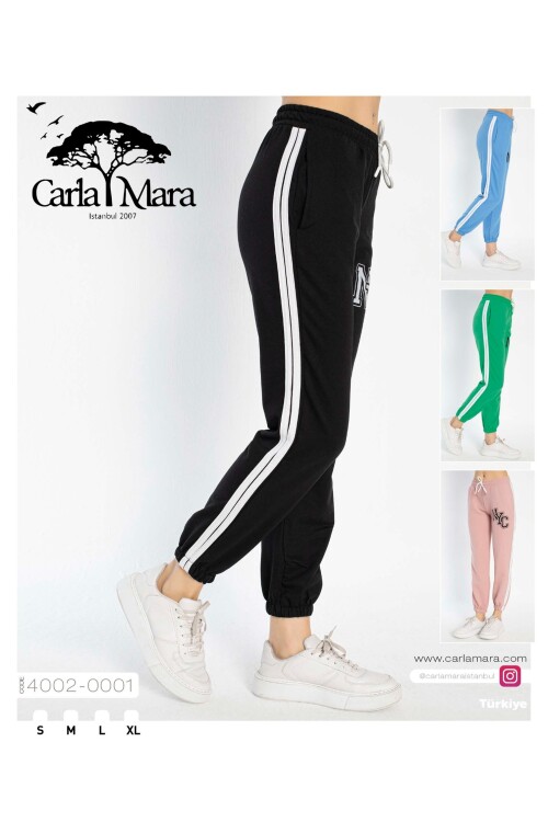 2 İplik Kadın Eşofman Alt 4002 Siyah