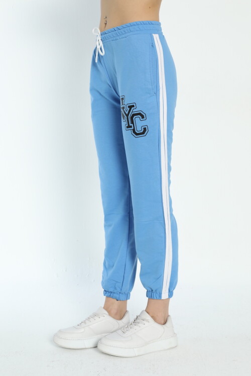 2 İplik Kadın Eşofman Alt 4002 Bebe Mavi