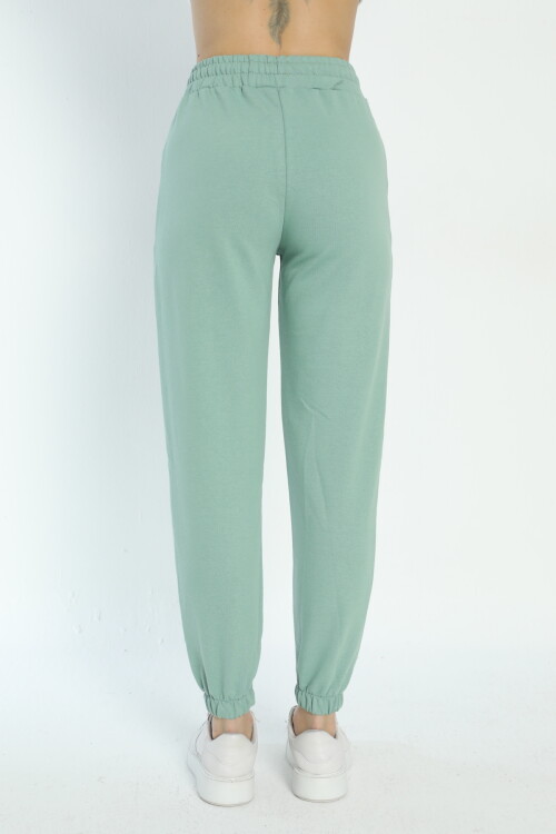 2 İplik Kadın Eşofman Alt 4002 Çağla Yeşili