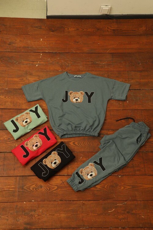 2 İplik Kısa Kol Takım 2200 Çağla Yeşili