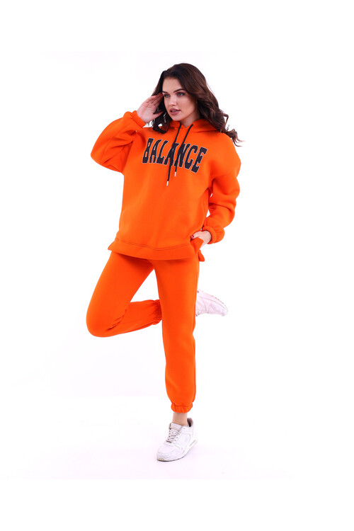 3 İplik Kapüşonlu Eşofman Takım Code:2341