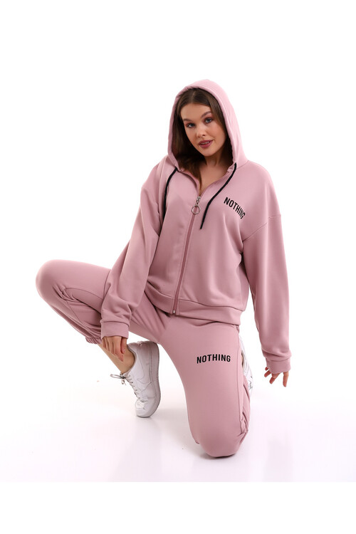 3 İplik Şardonsuz Fermuarlı Takım Code 2344-1