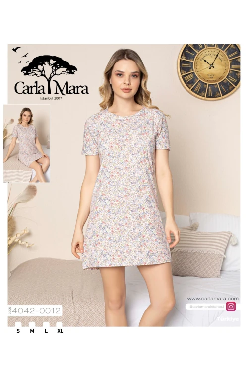 Kadın Kısa Kol Gecelik 4042