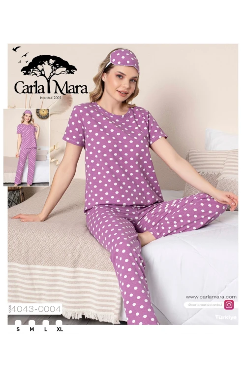 Kadın Kısa Kol Pijama Takım 4043
