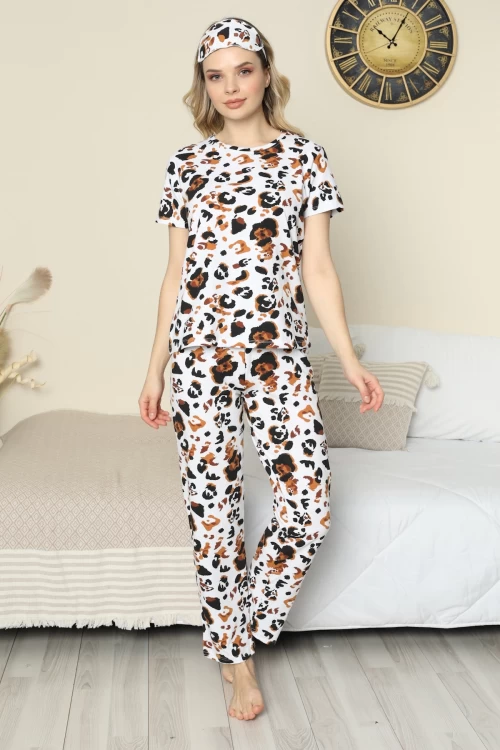 Kadın Kısa Kol Pijama Takım 4043