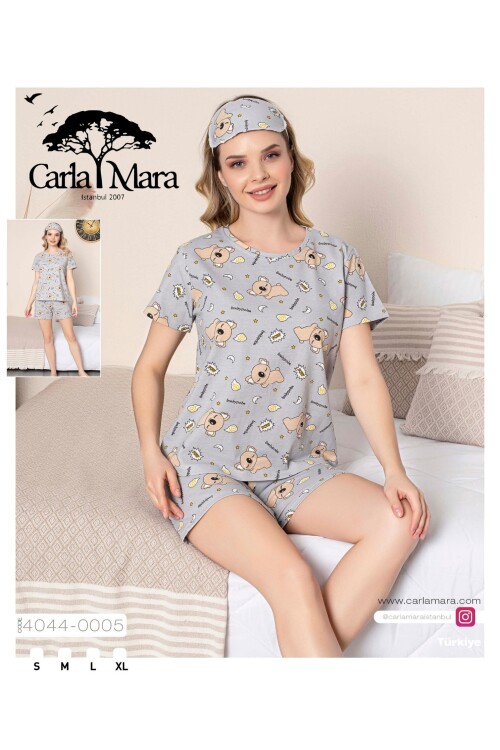 Kadın Kısa Kol Şort Takım 4044