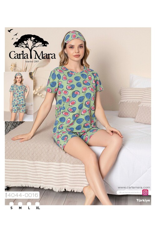 Kadın Kısa Kol Şort Takım 4044