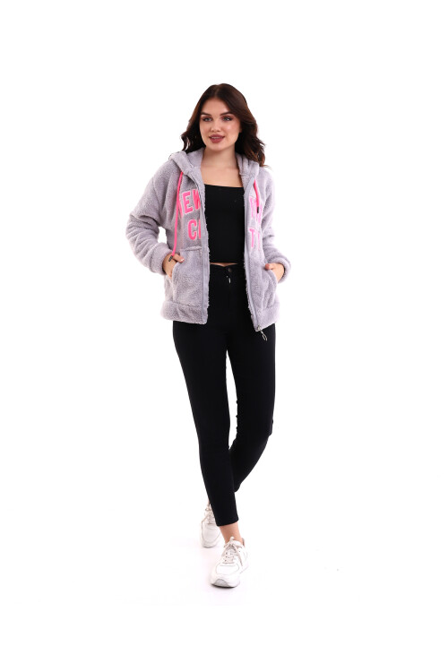 Welsoft Fermuarlı Sweatshirt Code 2323-3