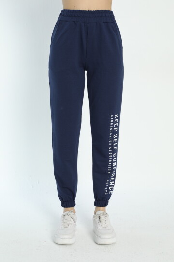 2 İplik Kadın Eşofman Alt 4002 İndigo