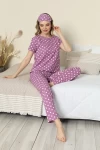 Kadın Kısa Kol Pijama Takım 4043