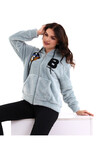 Welsoft Fermuarlı Sweatshirt Code 2294-2