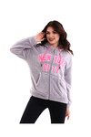 Welsoft Fermuarlı Sweatshirt Code 2323-3