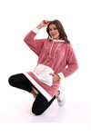 Welsoft Kapüşonlu Tunik Sweatshirt Code 2345